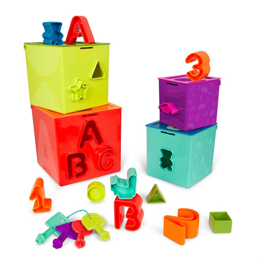 Battat - Cube d'activités ''Lock & Learn''