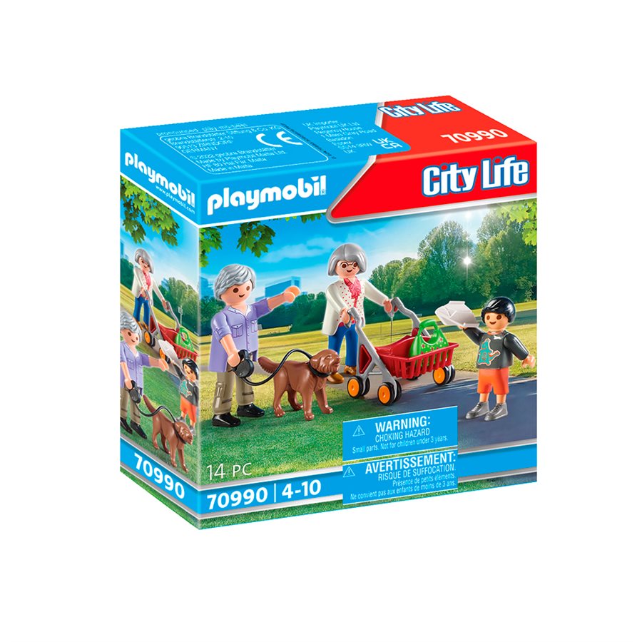 Playmobil - Grands-parents avec petit-fils